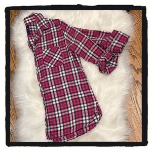 💕Beautiful Plaid American Eagle Button Down Flannel Shirt💕